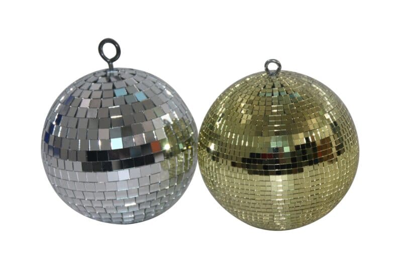 15cm gold disco ball