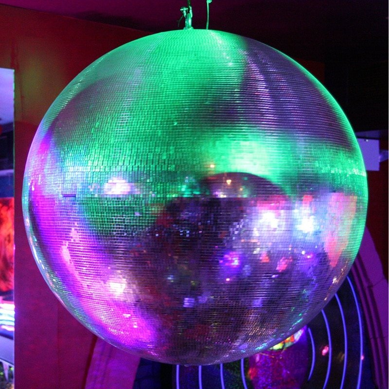 Great for a Party or Dj Light Effect Christmas 2 Pack 8 Mirror Disco Ball with 4 Pcs 2.36 Small Mirror Disco Balls 