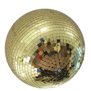 Omega National HS-48 - 48 Half Sphere Mirror Disco Ball with 1 x