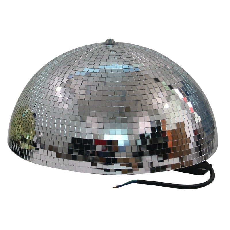 silver half disco ball price