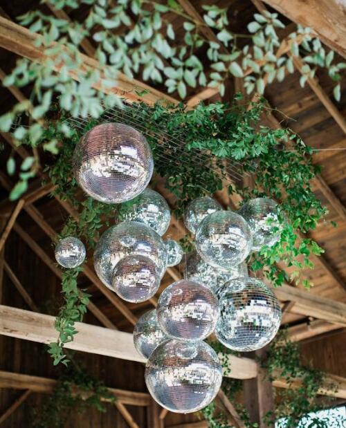 Mirror Ball Reflective Decorative Wedding Glass Ball Bar Disco