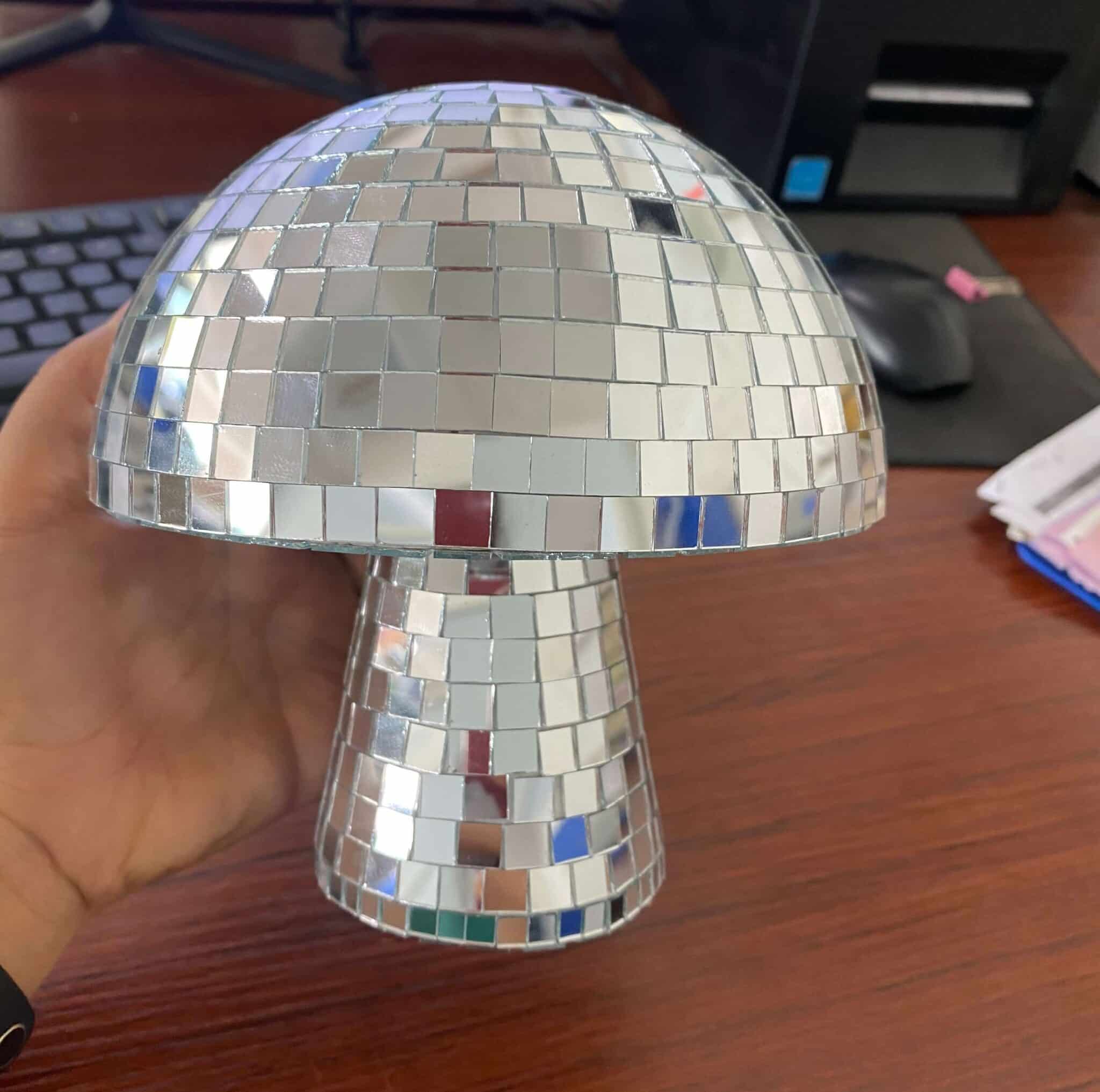 Mushroom Disco Ball Silver Disco Ball for Home Decorations, School Festivals, Party China Best