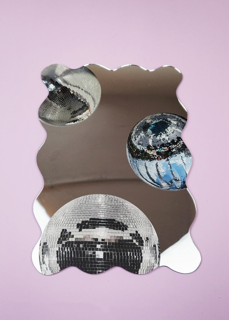 disco wonderland mirror 2x sizes small 28cm x 19cm