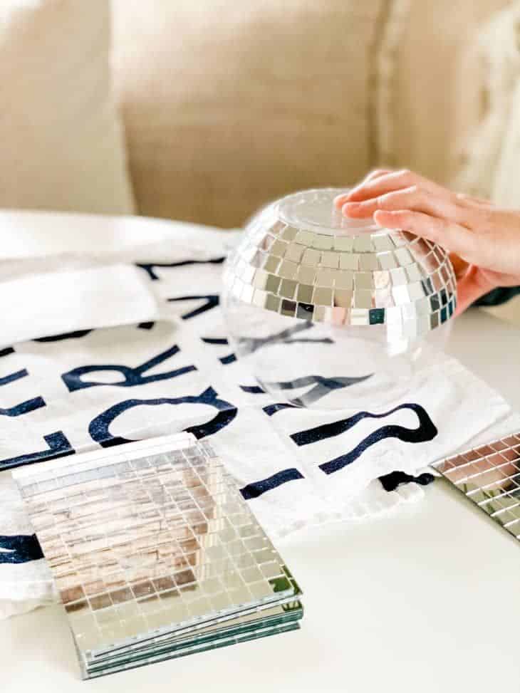 i added a disco ball to my bathroom and kitchen, and it’s made me so happy — and could lift your spirits, too (2)