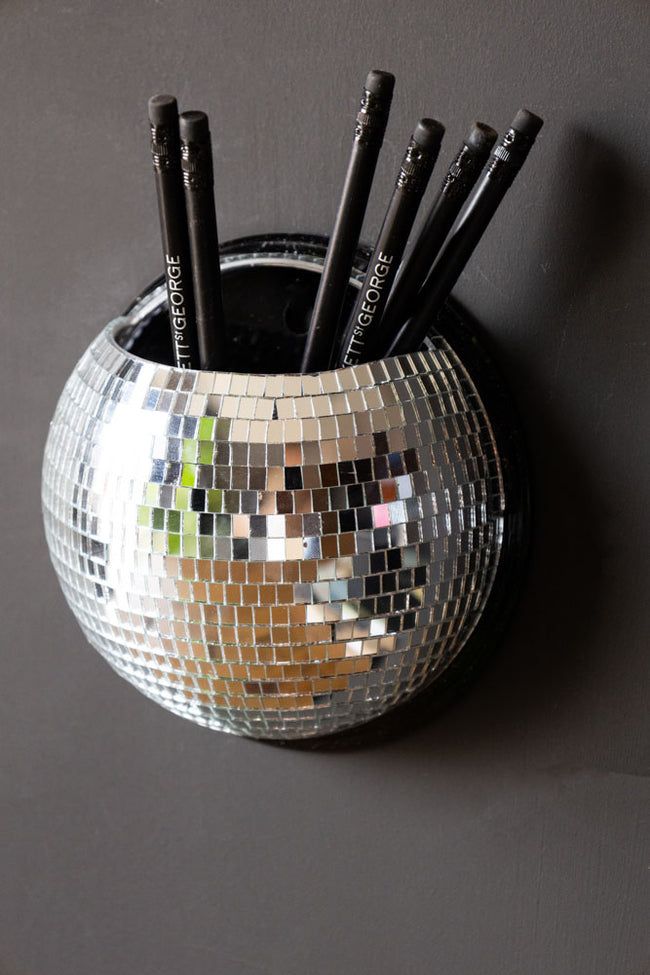 magnetic disco ball holder