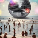 retro beach party by alice yoo