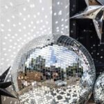 silver disco ball 40cm (3)