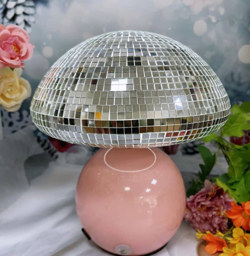 usb led disco mushroom decorative night lamp