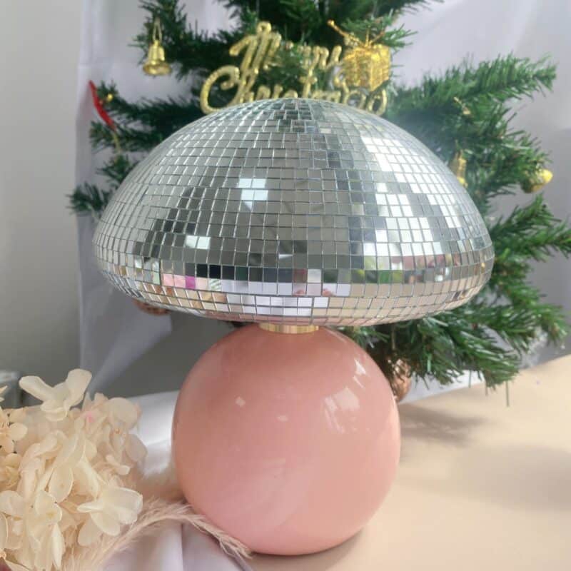 usb led disco mushroom decorative night lamp