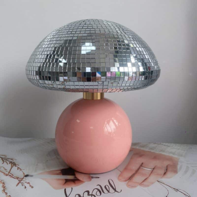 usb led disco mushroom decorative night lamp