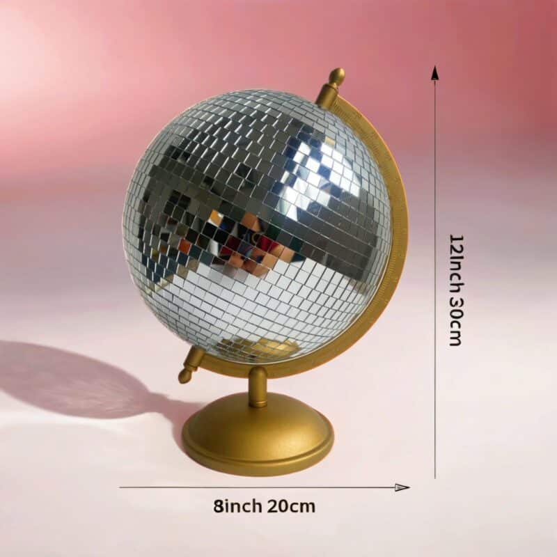 disco ball globe