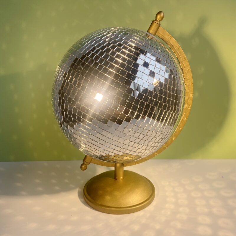 disco ball globe