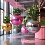 Best ways to use disco ball planters in home decor