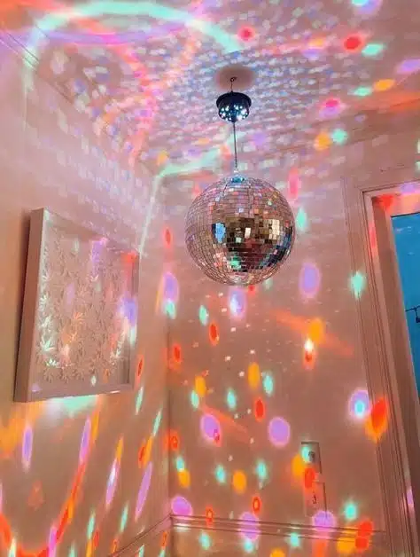 Are disco balls making a comeback in interior design?

