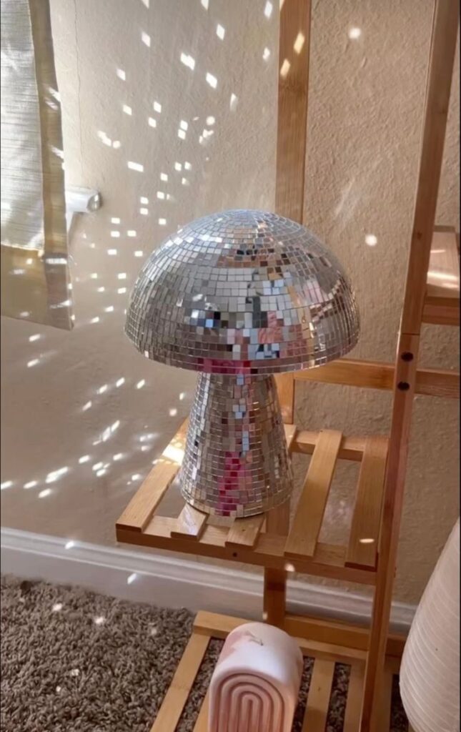 How to use disco balls in minimalistic decor