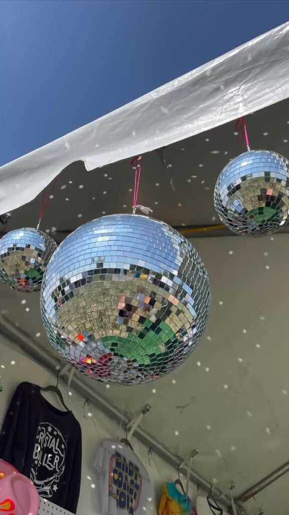How to Set Up a Disco Ball for a Festival Camping Area
