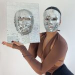 How to make a disco ball wall art display