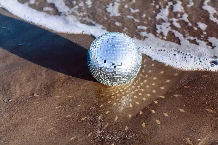 How to Set Up a Disco Ball for a Beach Party