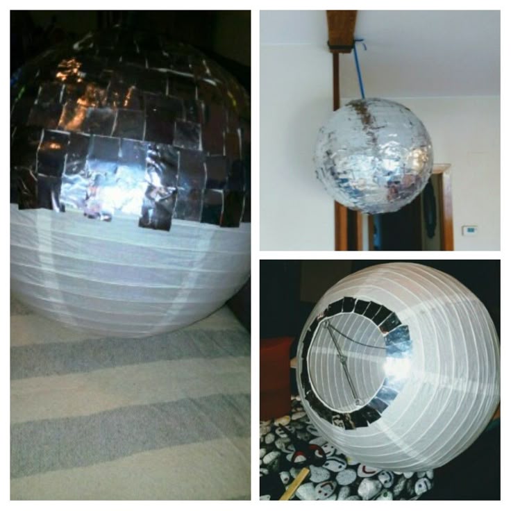 How to upcycle old disco balls into unique furniture pieces