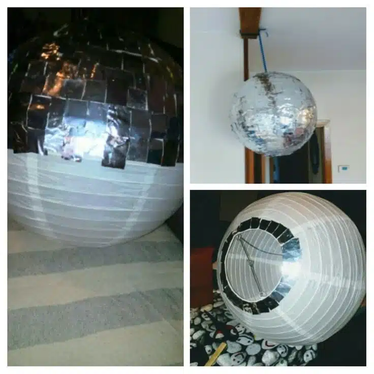 How to upcycle old disco balls into unique furniture pieces